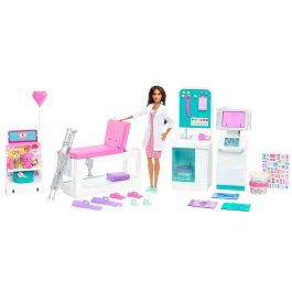 Barbie Hft68 Muñeca Doctora Tú Puedes Ser con Set de Clínica Médica. Incluye Estetoscopio, Portapapeles y Camilla para Exploraciones Precio: 63.50000019. SKU: B1G35D9VEE