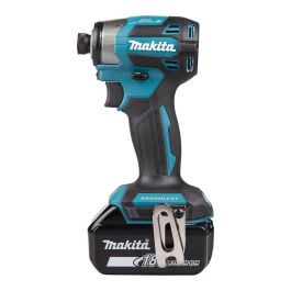 Makita DTD173RTJ Destornillador de impacto, 18V, 5Ah, Batería incluida
