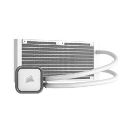 Corsair VENTI CPU ICUE H100i ELITE RGB Blanco Refrigeración por agua CW-9060078-WW