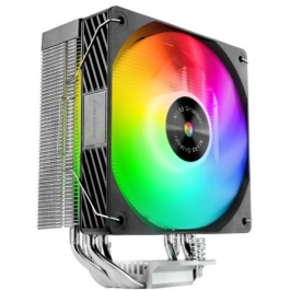 Mars Gaming MCPU-X4ARGB Disipador CPU 220W TDP ARGB 12cm, Ventilador Silencioso PWM para Intel LGA 1851/1700/AMD AM5