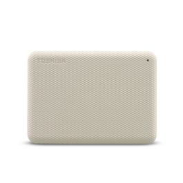 Toshiba Disco Duro Externo Canvio Advance 4 TB, USB 3.2 Gen 1 (5 Gbit/s), Beige