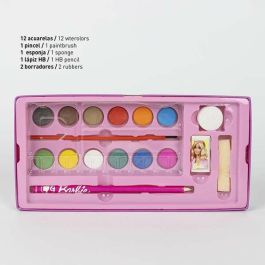 Maletin papeleria coloreable Barbie