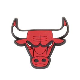 Pin Crocs NBA Chicago Bulls Rojo