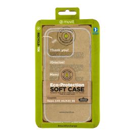 muvit for change funda compatible con Oppo A40 4G/A3X 5G transparente Precio: 18.69000001. SKU: B16ZDE9CPT