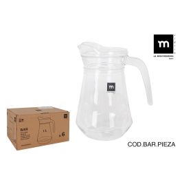 La Mediterranea Jarra Vidrio "Bar" 1000 cc - 12.8x15.8x20 cm Precio: 12.68999963. SKU: B1BHDS36AQ