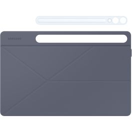 Samsung Smart Book Cover para Galaxy Tab S10+/Tab S9+/Tab S9 FE+ 12.4" Folio Azul con Modo Espera y Antirrayas