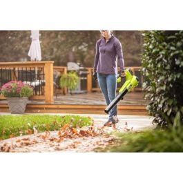 Soplador de hojas inalámbrico RYOBI RY18BLA-140 18V ONE + Turbo Jet - 145 km/h - 1 batería 18V 4.0 Ah y 1 cargador Soplador de hojas inalámbrico RYOBI RY18BLA-140 18V ONE + Turbo Jet - 145 km/h - 1 batería 18V 4.0 Ah y 1 cargador