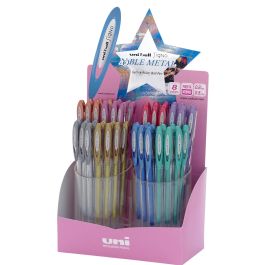 Uni-Ball Rollerball Signo Noble Metal UM-120NM-4D 0.8 mm Colores Surtidos Expositor 48 Ud Precio: 47.79000028. SKU: B1HS8LS429