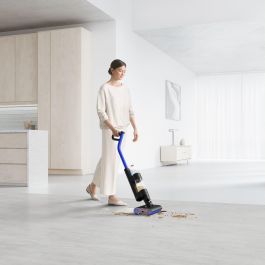 Dyson Wash G1 Akku-Wischsauger - Aspiradora Escoba sin Cable para Limpieza Húmeda y Seca (Negro/Azul)