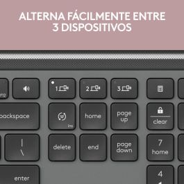 Teclado Logitech Gris Qwerty Español QWERTY