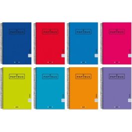 Bloc Papyrus Uniclas Tapa Extra Fº 80H Pauta 3.5 90G Rojo 5 unidades Precio: 18.49999976. SKU: B157K8VXKM