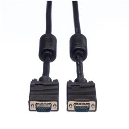 ROLINE 11.04.5670 Cable Monitor VGA D-Sub ST-ST Macho-Macho 20m con Ferrita Negro