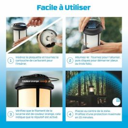 Thermacell THE3664715054788 Repelente Inalámbrico Anti-Mosquito y Tigre con Linterna Black 20m² Protección