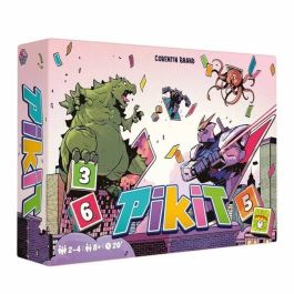 Juego de Mesa - Pikit - Kaijus vs Mechas - Estratégico - Emocionante Juego de Mesa - Pikit - Kaijus vs Mechas - Estratégico - Emocionante