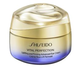 Shiseido VITAL PERFECTION uplifting and firming advanced eye cream 15 ml - Crema de Ojos Antiarrugas, Flacidez y Ojeras