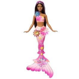 Barbie JDM73 Sirena Flor Mágica - Muñeca con cabello castaño largo Precio: 39.79000058. SKU: B16YPAEXVW