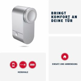 Abus Caja motorizada LOXERIS One CFA4100 S Bluetooth Plata