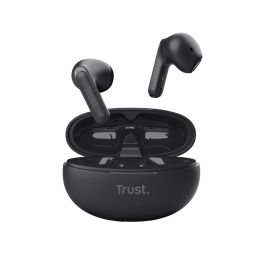 Auriculares Bluetooth Trust Yavi ENC con estuche de carga/ Negros Auriculares Bluetooth Trust Yavi ENC con estuche de carga/ Negros