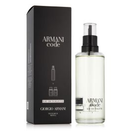 Giorgio Armani Armani Code Pour Homme Recarga Vaporizador Eau de Toilette para Hombre 150ml Rellenable Aroma Ámbar Amaderado