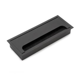 Emuca Pasacables para mesa Quadrum, rectangular, 269x80mm, para encastrar, Aluminio, Pintado negro Emuca Pasacables para mesa Quadrum, rectangular, 269x80mm, para encastrar, Aluminio, Pintado negro Precio: 19.49999942. SKU: B16KZRP75M