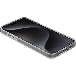 Belkin MSA021btCL Funda SheerForce MagSafe para iPhone 15 Pro, Transparente, Protección Antibacteriana y Anti-rayones