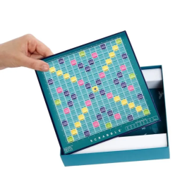 Mattel Games Scrabble Voyage Juego de Mesa para Niños y Adultos a partir de 10 Años
