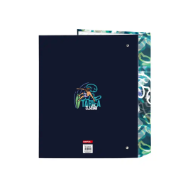 Carpeta de anillas El Niño Kook Azul marino A4 27 x 33 x 6 cm