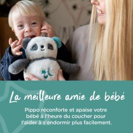 Tommee Tippee TOM5010415916471 Luz nocturna de lujo con CrySensor, 6 sonidos relajantes, USB, lavable a máquina, Pippo el Panda