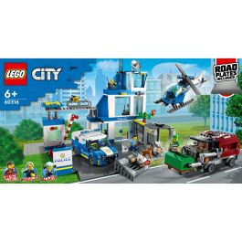 LEGO City 60316 Comisaría de Policía - Juego de Construcción 668 Piezas para Niños y Niñas a Partir de 6 Años, Multicolor
