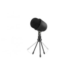 Krom Kimu Pro Negro Micrófono para PC con Sonido de Estudio, Fácil de Transportar, NXKROMKIMUPRO