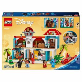 LEGO 43268 Casa de playa de Disney Lilo & Stitch para niños y fans