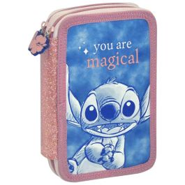 KIDS LICENSING Plumier Stitch Disney triple 14x20x5cm