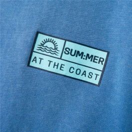 Camiseta de Manga Corta Infantil Name It Nkmfandel Nreg Noos Star Sapphire