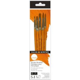 Pincel Daler Rowney Simply Acrilico Mango Corto #2 Set De 5 Precio: 5.733222. SKU: B1G6EXW7GC