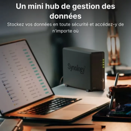 Synology Servidor NAS Disk Station DS124 1Bahía