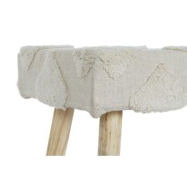 Banqueta DKD Home Decor Blanco Natural Madera 120 x 50 x 40 cm Banqueta DKD Home Decor Blanco Natural Madera 120 x 50 x 40 cm