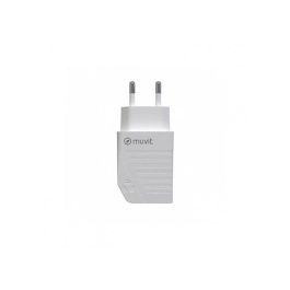 Cargador de Pared Muvit KTMVAI01 Blanco 20 W Cargador de Pared Muvit KTMVAI01 Blanco 20 W