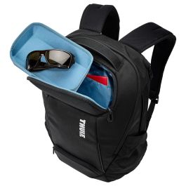THULE Mochila Accent 28L TACBP2216 Negro, Mochila Urbana Unisex para Portátil hasta 16", Poliéster 100% Reciclado