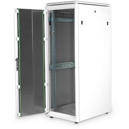 Digitus Armario de Red Unique 32HE 1609x600x800mm, Rack Independiente, 800kg, Puertas Vidrio/Acero, Gris IP20