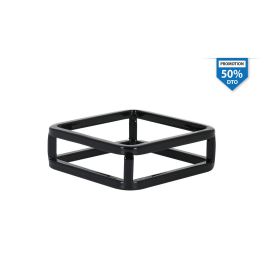 Soporte de metal cuadrado negro 12x12 cm, pack de 50 - Inde (2 Unidades) Precio: 12.59000039. SKU: B14MC86Y37