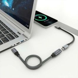 AISENS - CABLE USB 3.2 GEN2x2 ALUMINIO 20GBPS 8K@30HZ 5A 100W, TIPO USB-C/M-USB-C/H, GRIS, 2.0M AISENS - CABLE USB 3.2 GEN2x2 ALUMINIO 20GBPS 8K@30HZ 5A 100W, TIPO USB-C/M-USB-C/H, GRIS, 2.0M