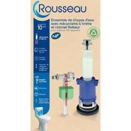 Rousseau AAAAX63332 Kit Cisterna Inodoro Extraíble – Certificado NF – Silencioso – Antisifonaje – Ajustable