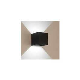 Aplique LED Exterior 2x5W 100Lm/W IP65 Negro 4000K [HO-APL06-IP65-B-W]