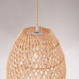 Dzerzhinsk Lámpara Colgante SKD-P80010 con Diseño Único y Elegante, Acabados de Calidad, Cable Ajustable, Apta para Bombilla E27