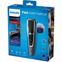 Philips HC5650/15 Cortapelos Serie 5000 lavable con 28 ajustes de longitud y 90 minutos de autonomía