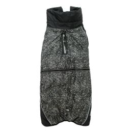 Dog Gone Smart Abrigo Aspen Perro Impermeable Cortavientos, Forro Polar Cálido, Antimanchas Repez-It, Reflectante Negro 45 cm Dog Gone Smart Abrigo Aspen Perro Impermeable Cortavientos, Forro Polar Cálido, Antimanchas Repez-It, Reflectante Negro 45 cm