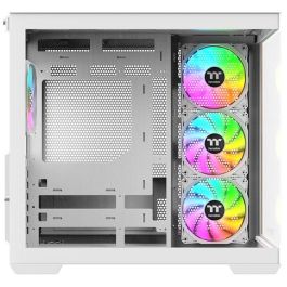 Thermaltake View 380 WS ARGB Midi Tower Blanca PC Caja con Iluminación ARGB