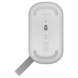 ASUS Ratón Marshmallow MD100 Inalámbrico RF Wireless + Bluetooth Óptico 1600 DPI Lila