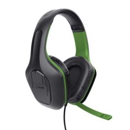 Trust Auriculares Gaming Gxt 415X Zirox Headset C- Microfono Diadema Ajustable Jack 3.5.Mm Verde-Negro Trust Auriculares Gaming Gxt 415X Zirox Headset C- Microfono Diadema Ajustable Jack 3.5.Mm Verde-Negro