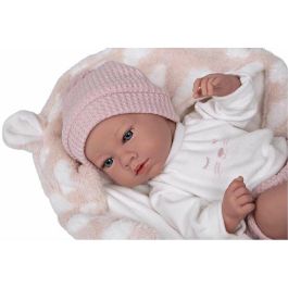 Muñeca elegance 38 cm aria rosa c/ manta (muñeco de peso) (cuerpo vinyl, sexo niña) Muñeca elegance 38 cm aria rosa c/ manta (muñeco de peso) (cuerpo vinyl, sexo niña)